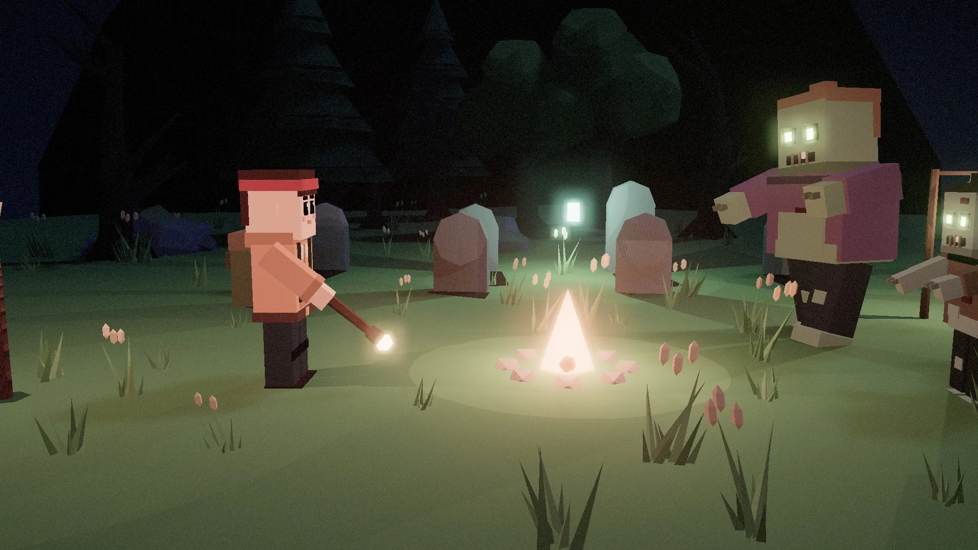 Nightwave screenshot: Campfire Standoff