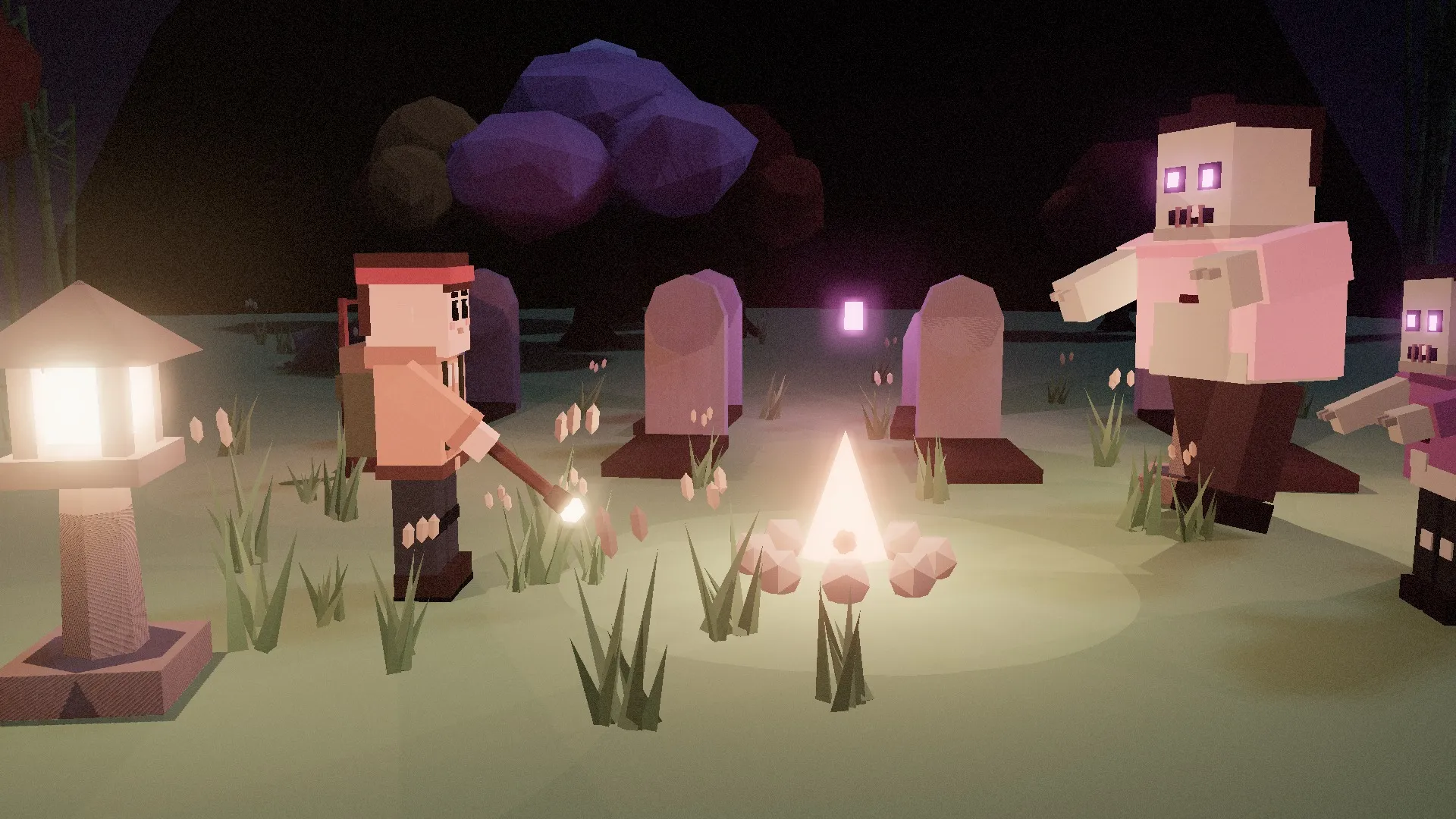Nightwave screenshot: Blossom Fight